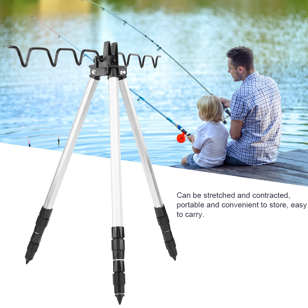Fishing Rod Casting - Angelrute Stativ Halter Multifunktionale Stange Stativ