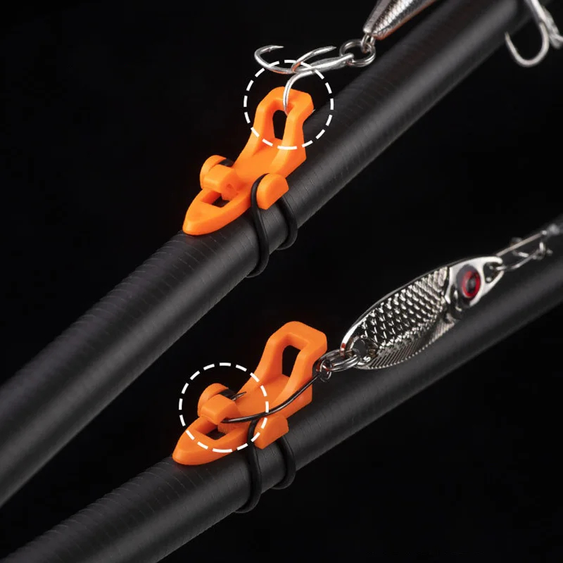 Fishing Rod Travel - 10-40 SET Angelhakenhalter Köderhalter mit 3