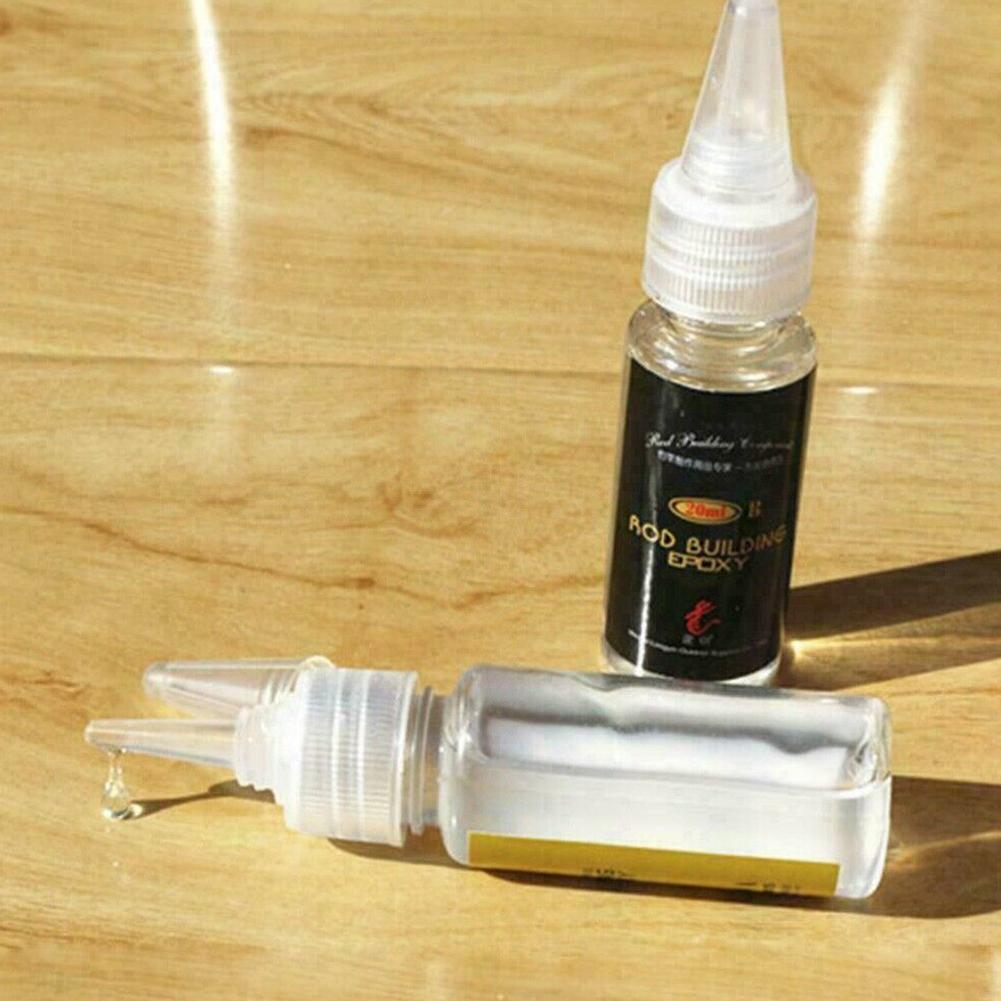 Fishing Rod Building Kit - 2Pcs Angelrute Kleber Angelrute Epoxy Harz