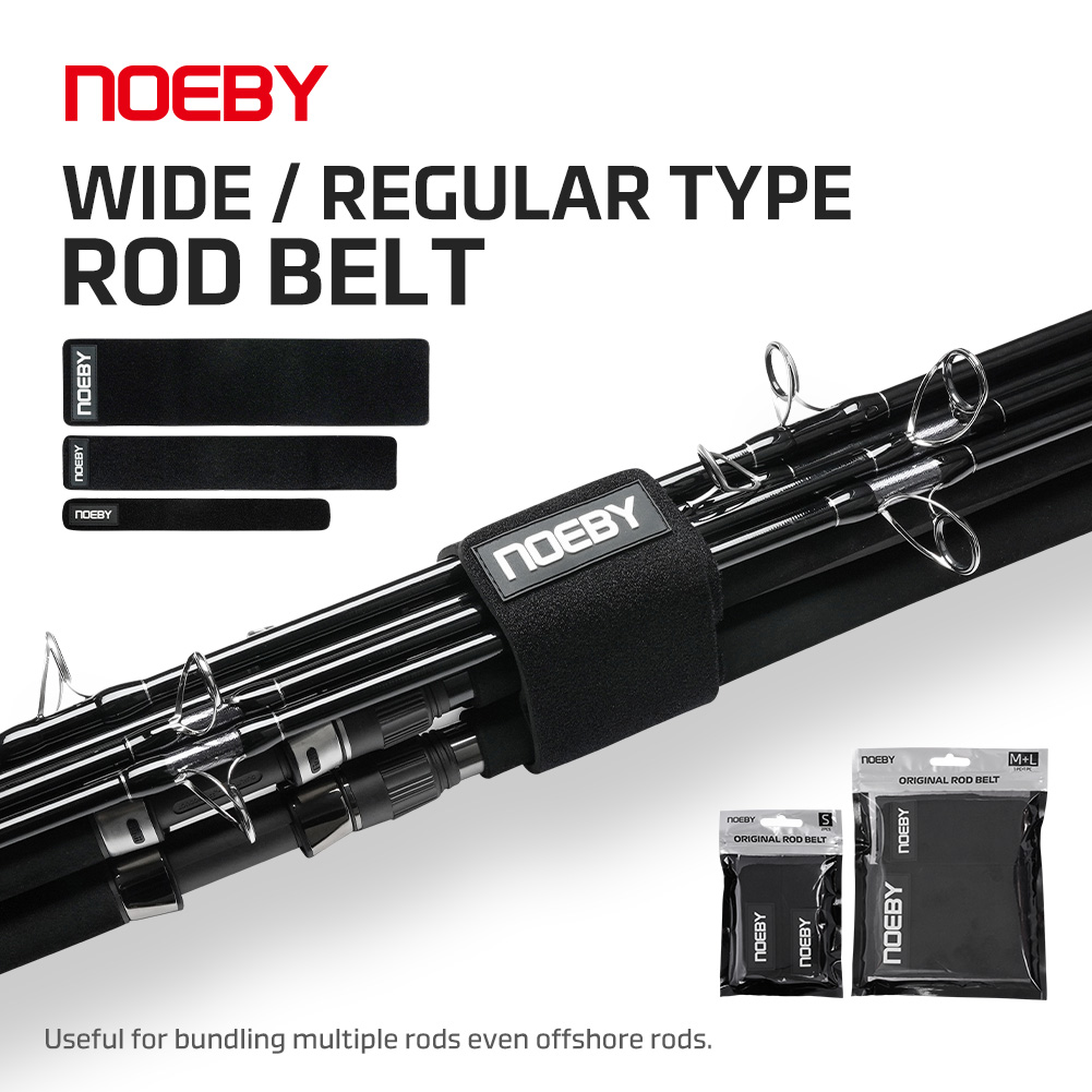 Fishing Rod Spinning - NOEBY Angelruten-Gurt Breiter Schutzgürtel Anti-Reibungs-Rutenwickel für
