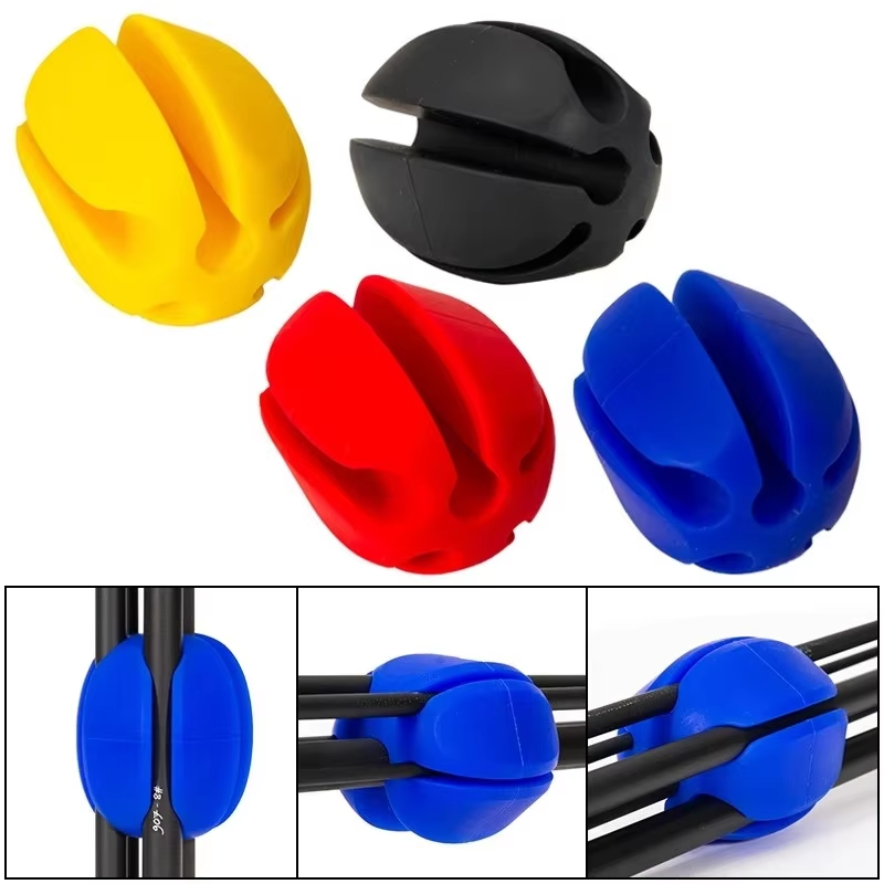 Fishing Rod Case - 2PCS Stange Ball Halte Clip Stange