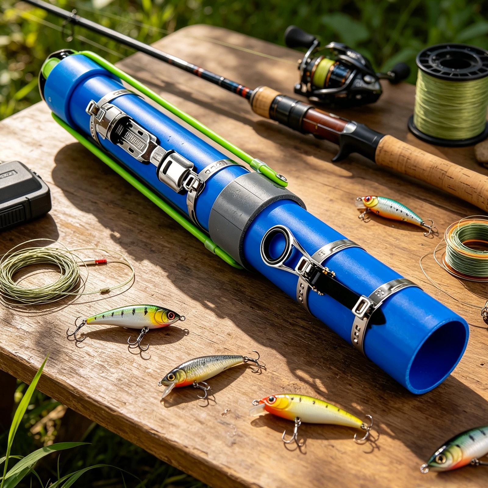 Fishing Rod Spinning - Fischkatapult-Spinnrute: Präzise Köderauswurf-Ausrüstung für Barsch, Forelle,