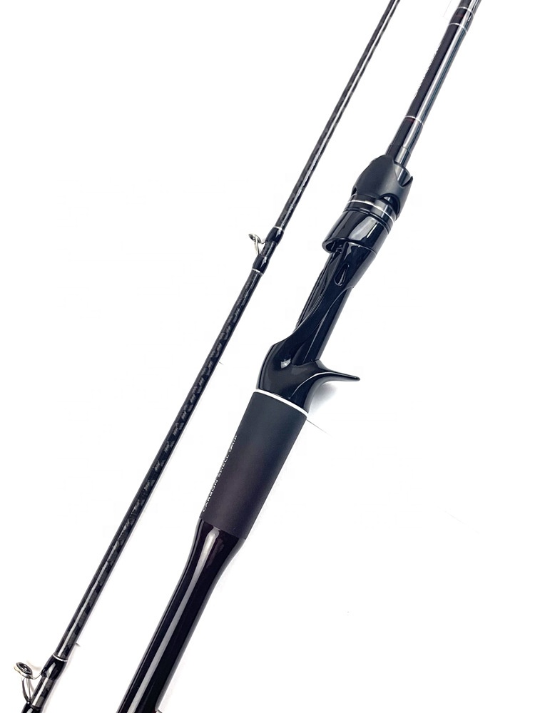 Fishing Rod Boat - Angelrute für Boote, Superharte Salzwasser-Kohlefaser-Teleskopstange, 2,08m