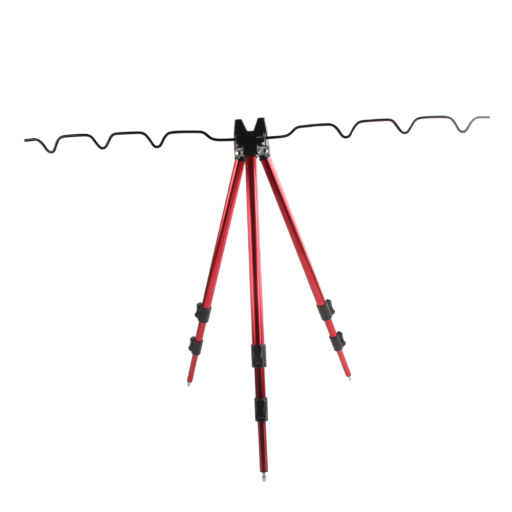 Fishing Rod Casting - Teleskopischer Angelrutenständer aus Aluminiumlegierung – Robustes