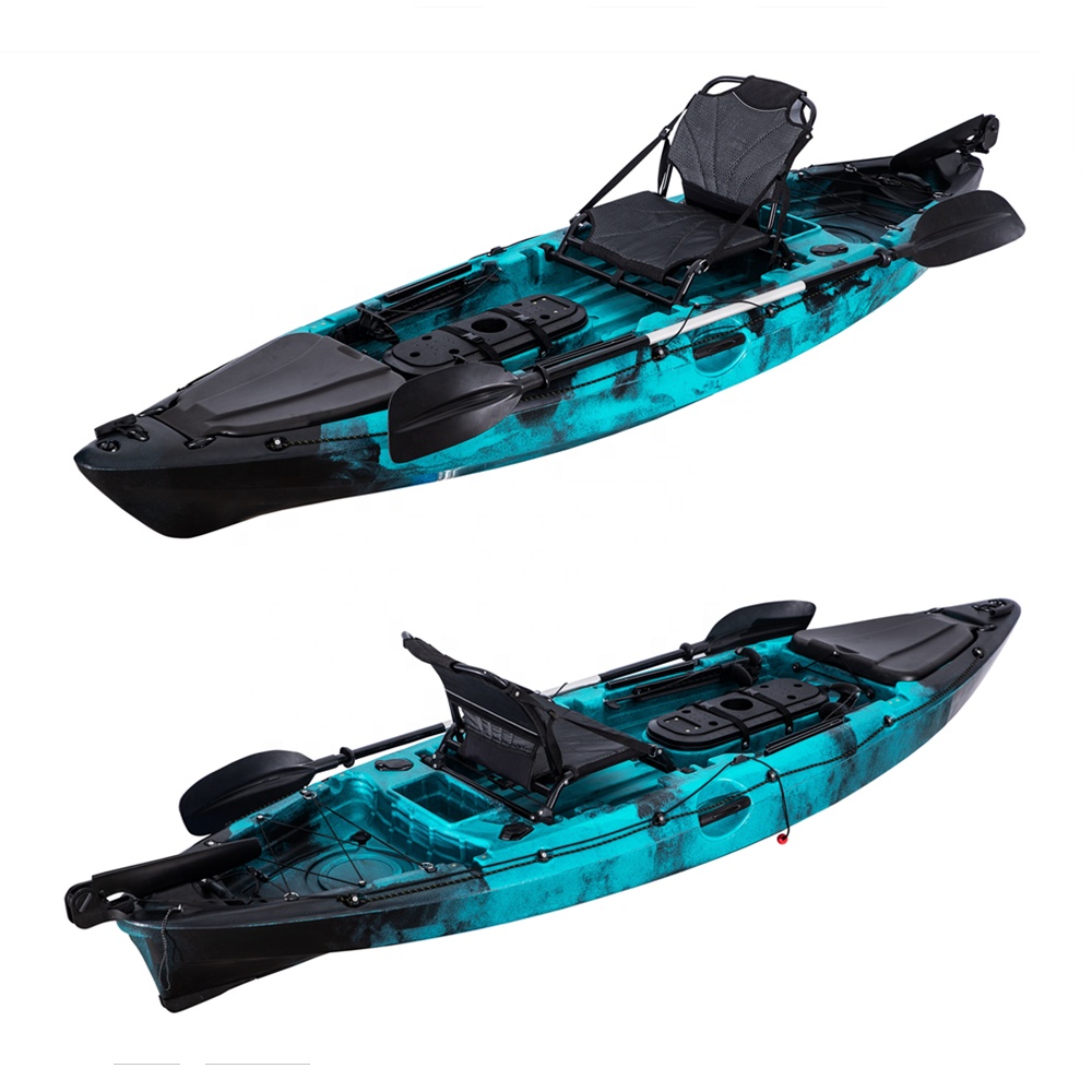Fishing Rod Boat - LSF Erstklassiges Einzel-Angelkajak aus Kunststoff mit