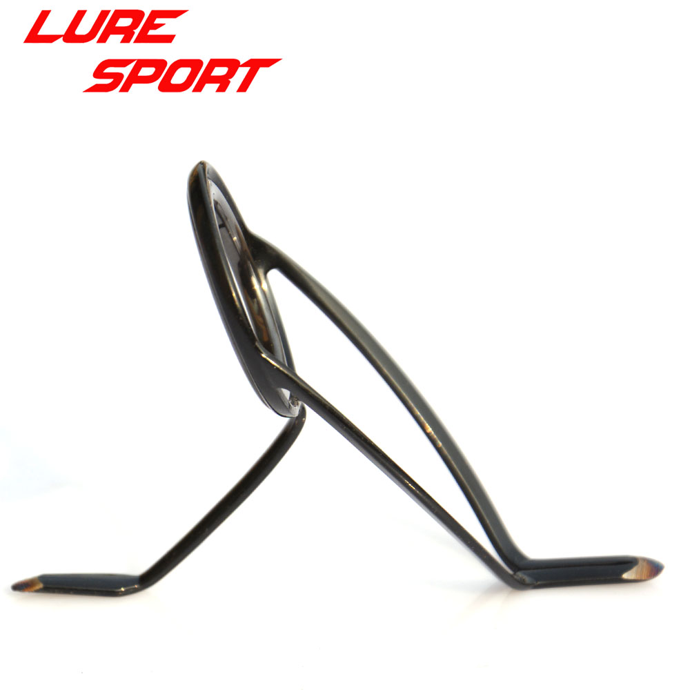 Fishing Rod Surf - LureSport 10 stücke KW Guide Schwarz