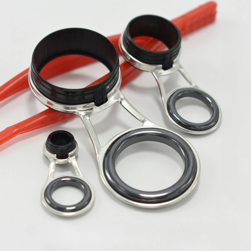 Fishing Rod Guide Replacement - Angelrute Guide Ring Edelstahl Guide Auge