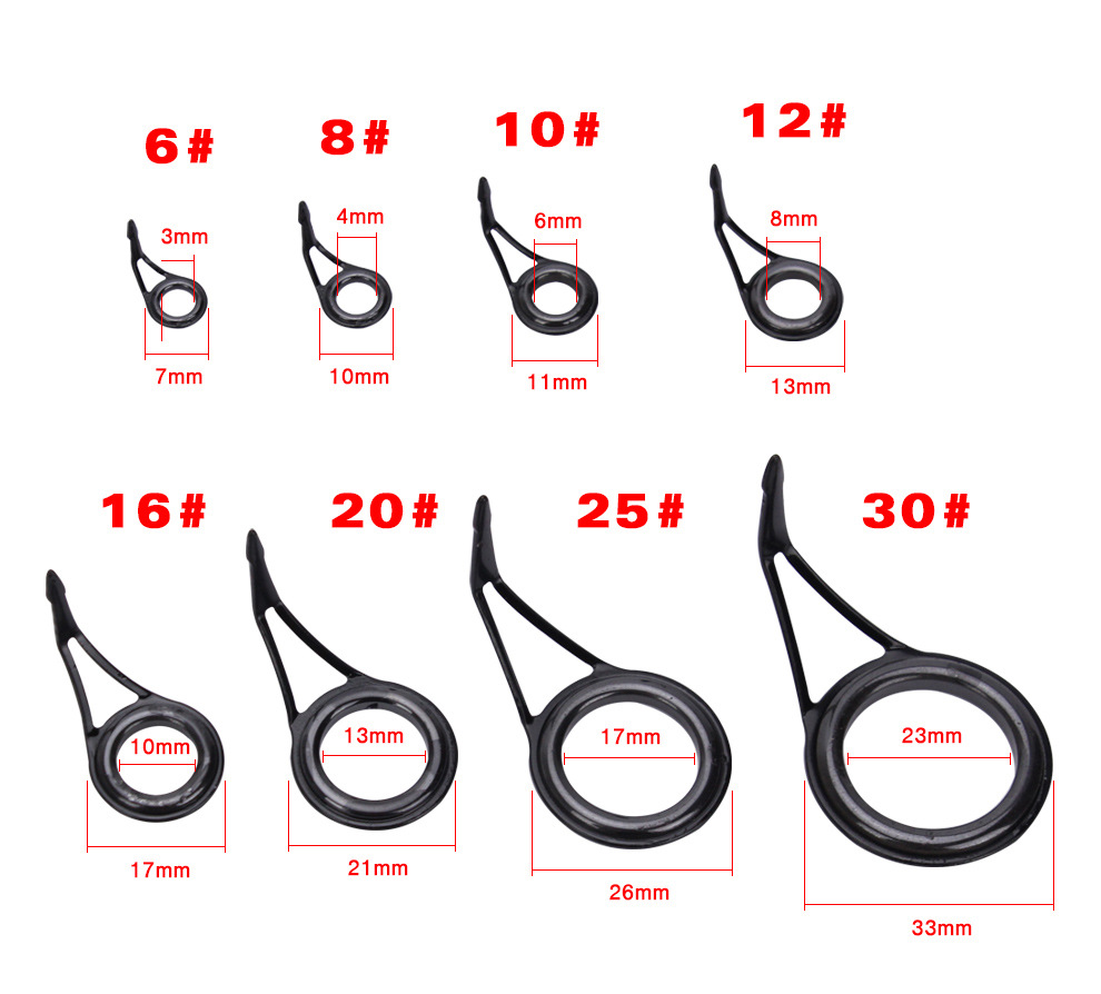 Angelruten-Führungsring, Edels – Fishing Rod Guide Replacement Bewertung und Preis
