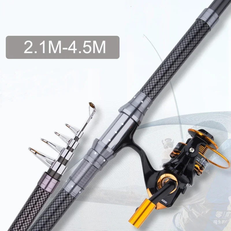Neue Teleskop-Angelrute, tragb – Fishing Rod Surf Bewertung und Preis