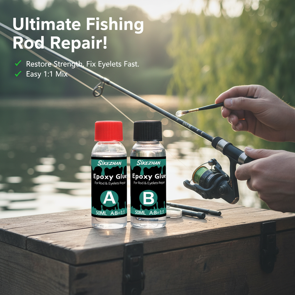 AB Epoxy 1:1 für die Reparatur – Fishing Rod Repair Kit Bewertung und Preis