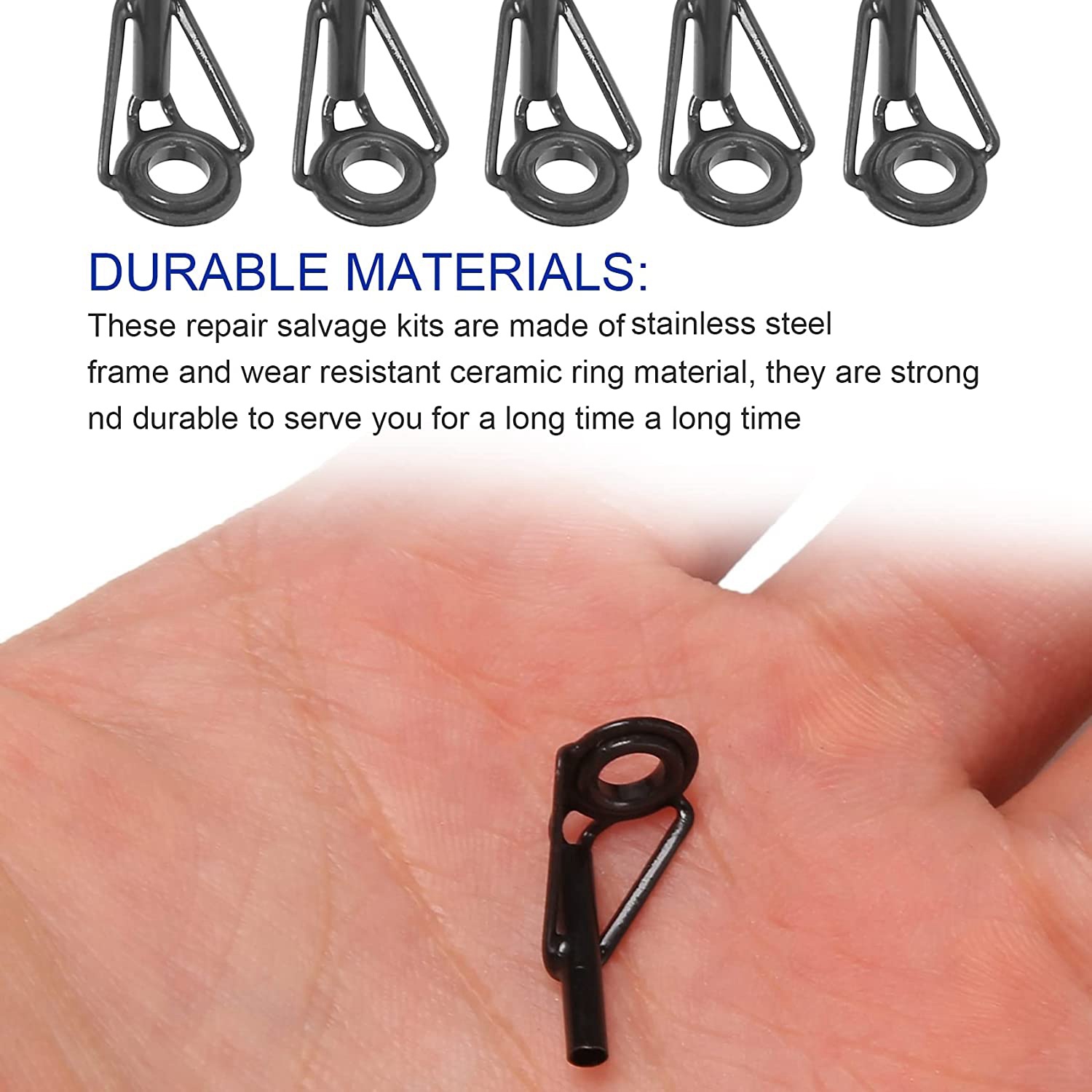 A69P-80-teiliges Reparaturset  – Fishing Rod Tip Replacement Bewertung und Preis