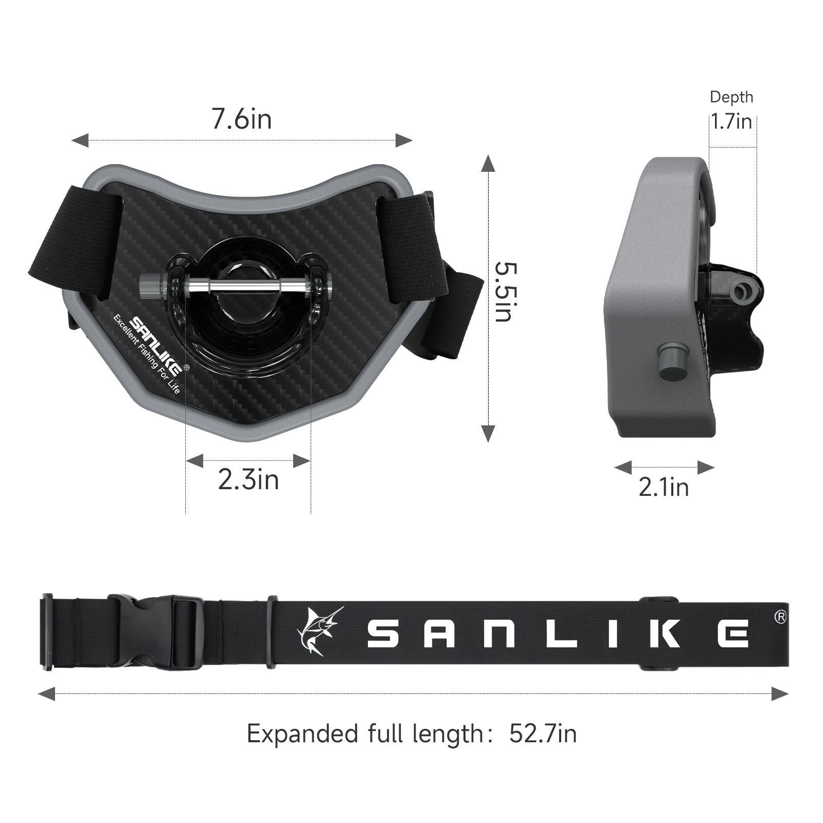 Sanlike Angeln Kampf gürtel Ru – Fishing Rod Carbon Fiber Bewertung und Preis