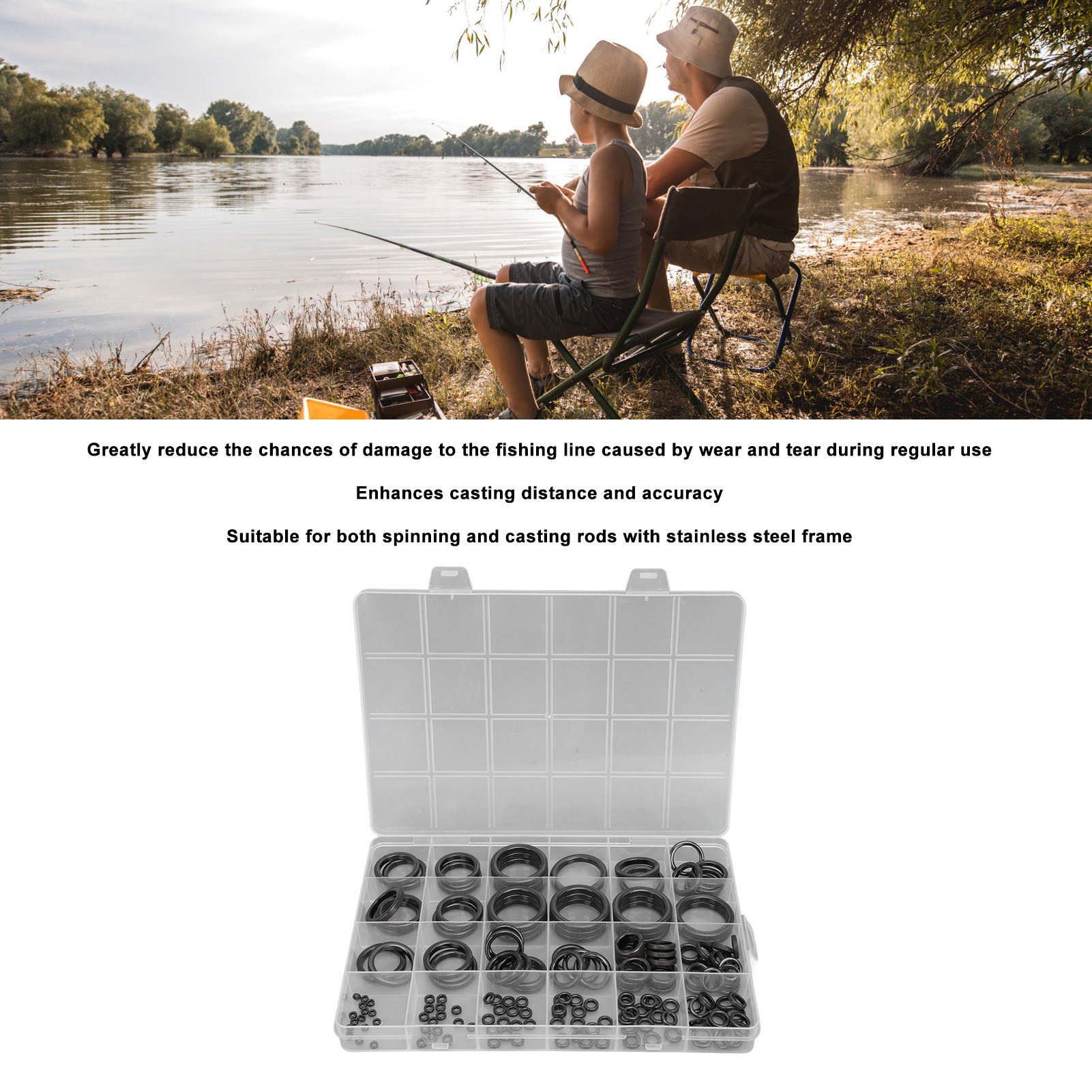 Reparaturset für Angelrutenfüh – Fishing Rod Repair Kit Bewertung und Preis