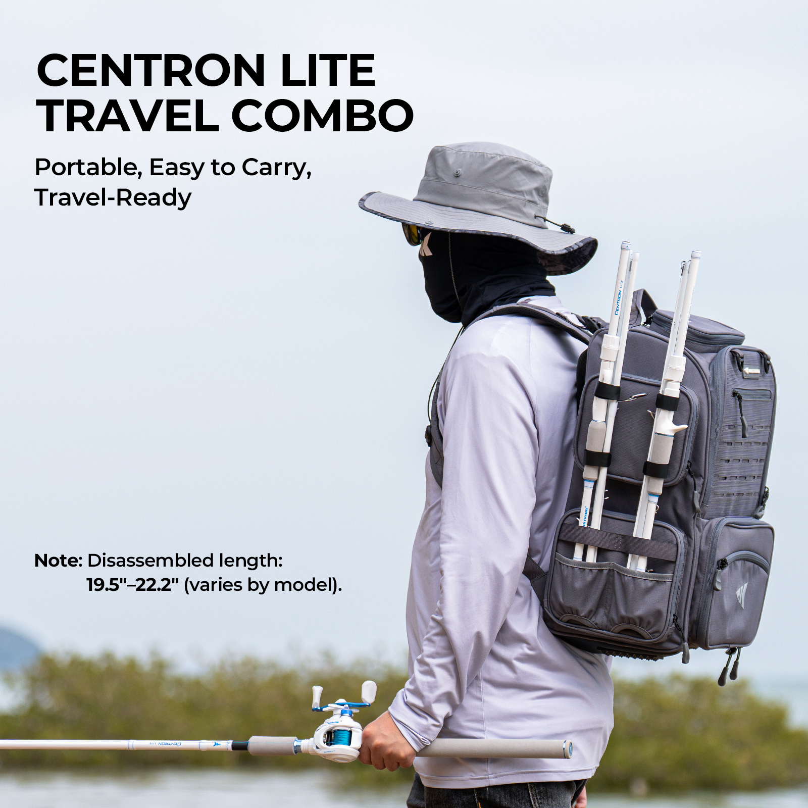 KastKing Centron Lite Reise-An – Fishing Rod Combo Bewertung und Preis