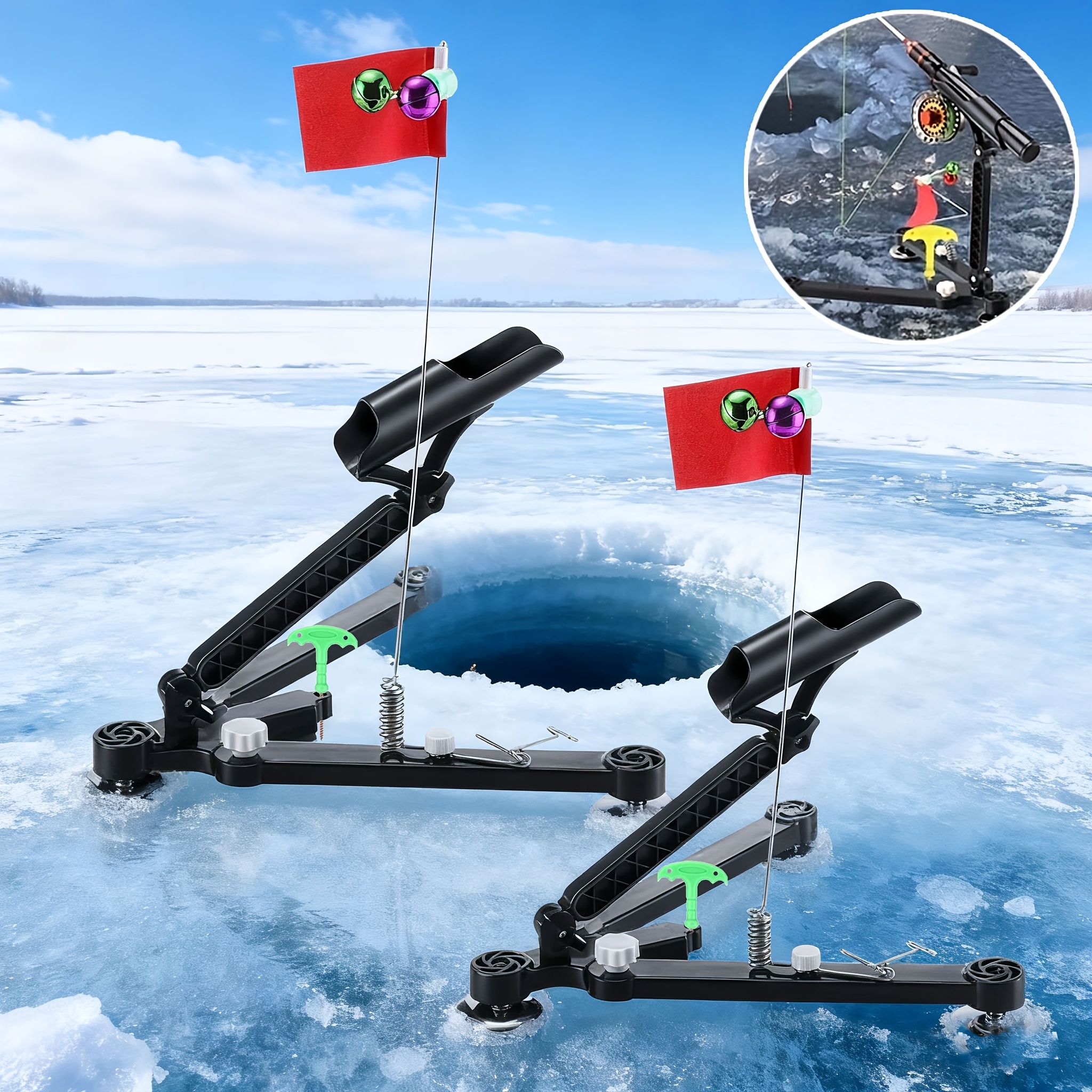 Faltbarer Eis-Angelrutenhalter – Fishing Rod Ice Bewertung und Preis