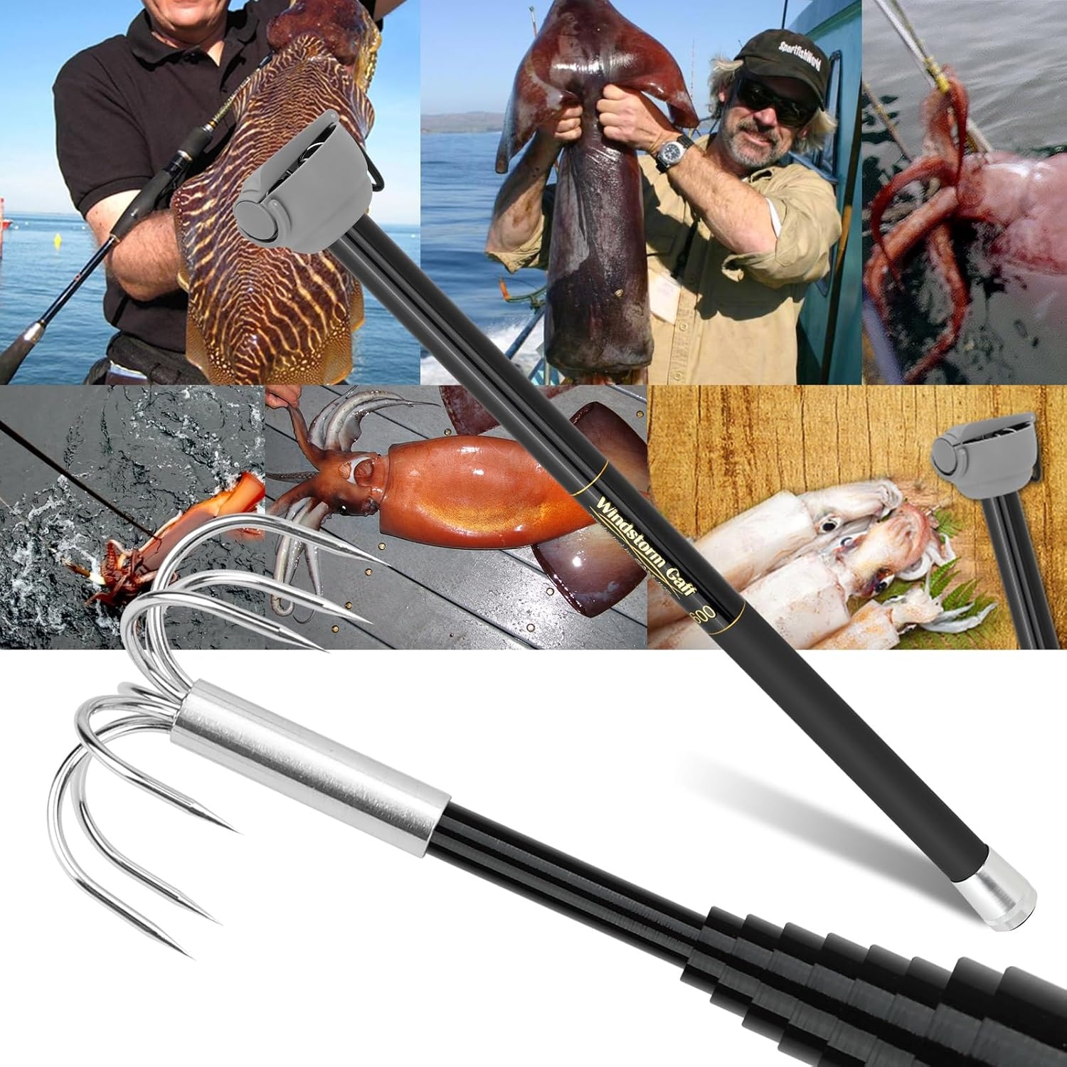 SANLIKE Fischerei-Tintenfisch- – Fishing Rod Carbon Fiber Bewertung und Preis