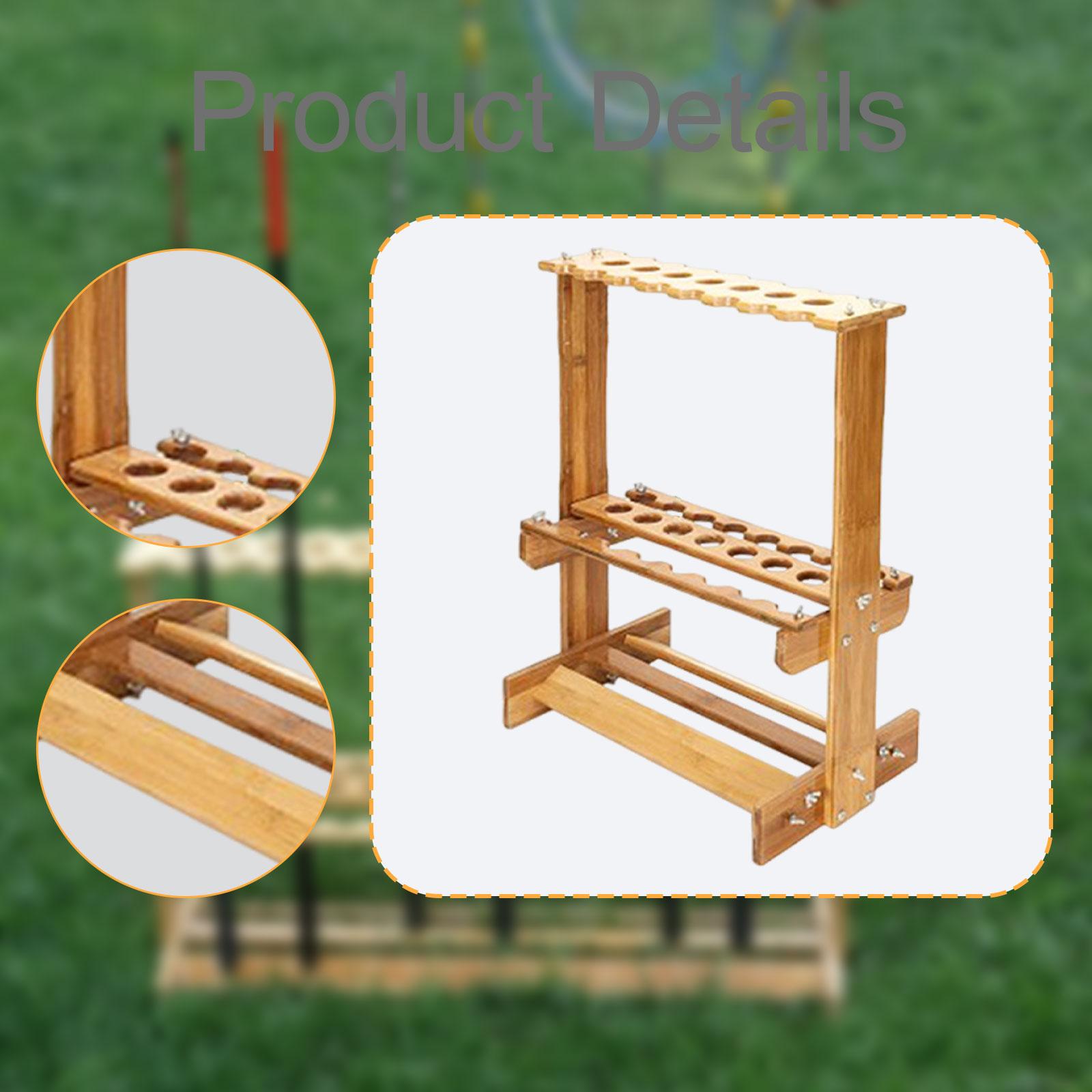 Angelruten-Aufbewahrungsregal  – Fishing Rod Rack Bewertung und Preis
