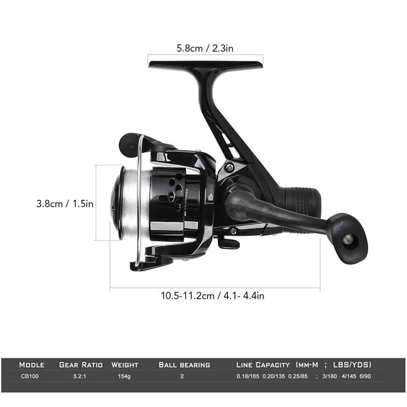 BRAVMAK 2,1/ 2,3 mTeleskop Ang – Fishing Rod Spinning Bewertung und Preis