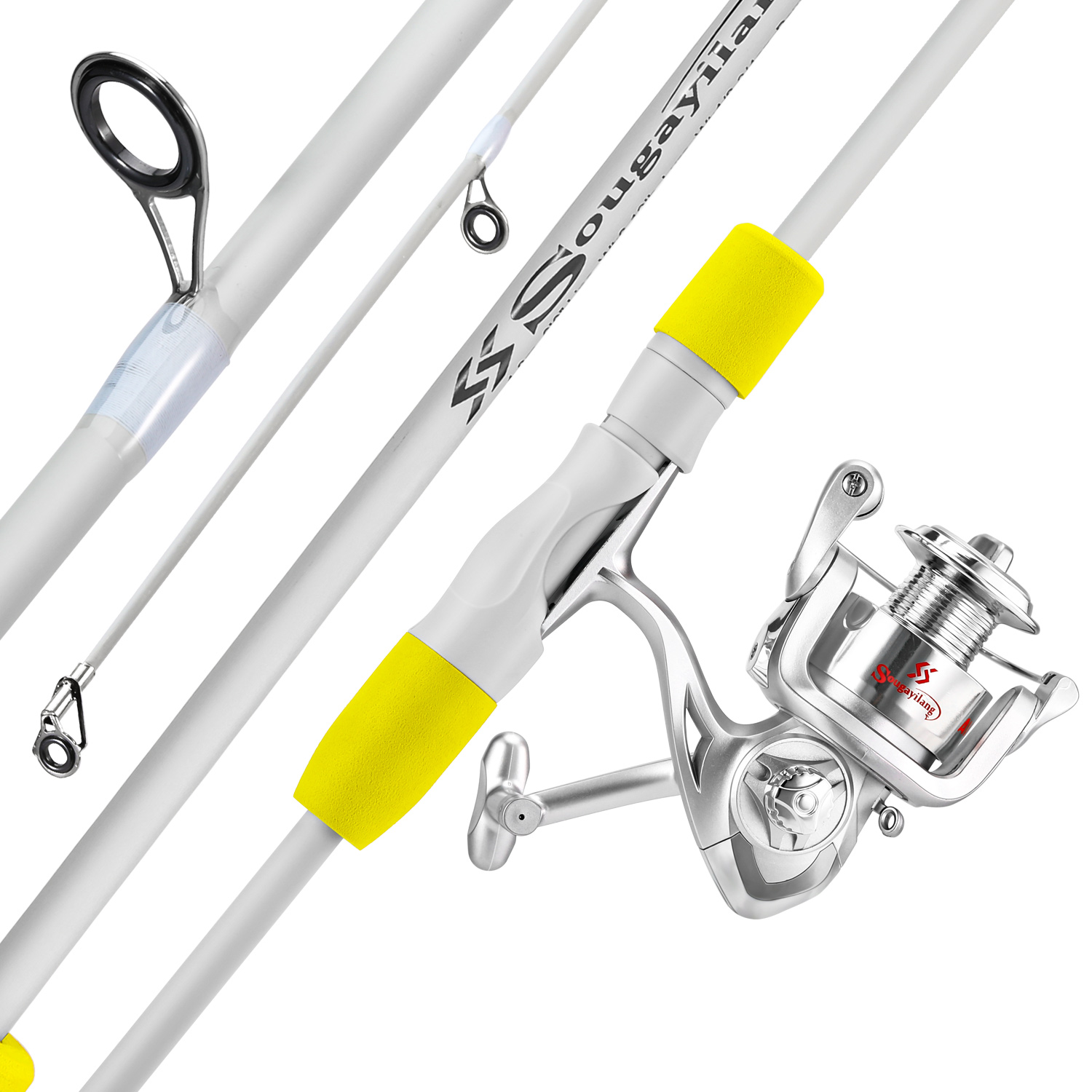 Sougayilang 2 Abschnitt Spinni – Fishing Rod Carbon Fiber Bewertung und Preis