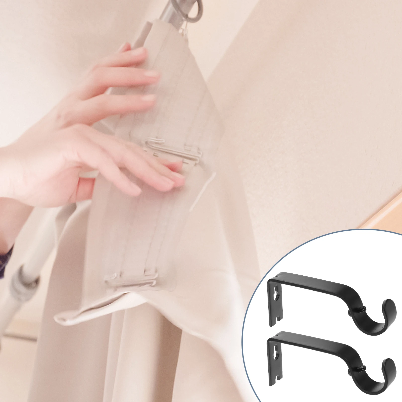 2 stücke Vorhang Stange Klamme – Fishing Rod Holder Bewertung und Preis